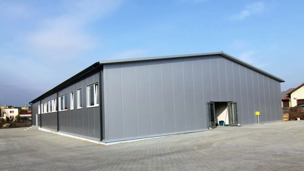 Строительство быстровозводимого здания